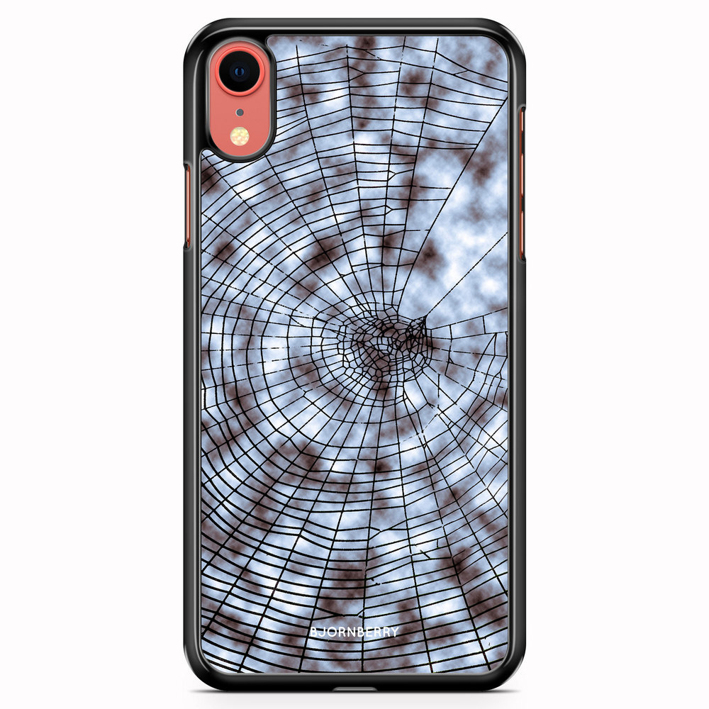 iPhone XR Case - Black Spiderweb