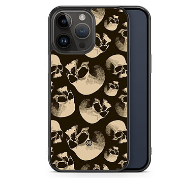 iPhone 14 Pro Max Case - Skull Pattern