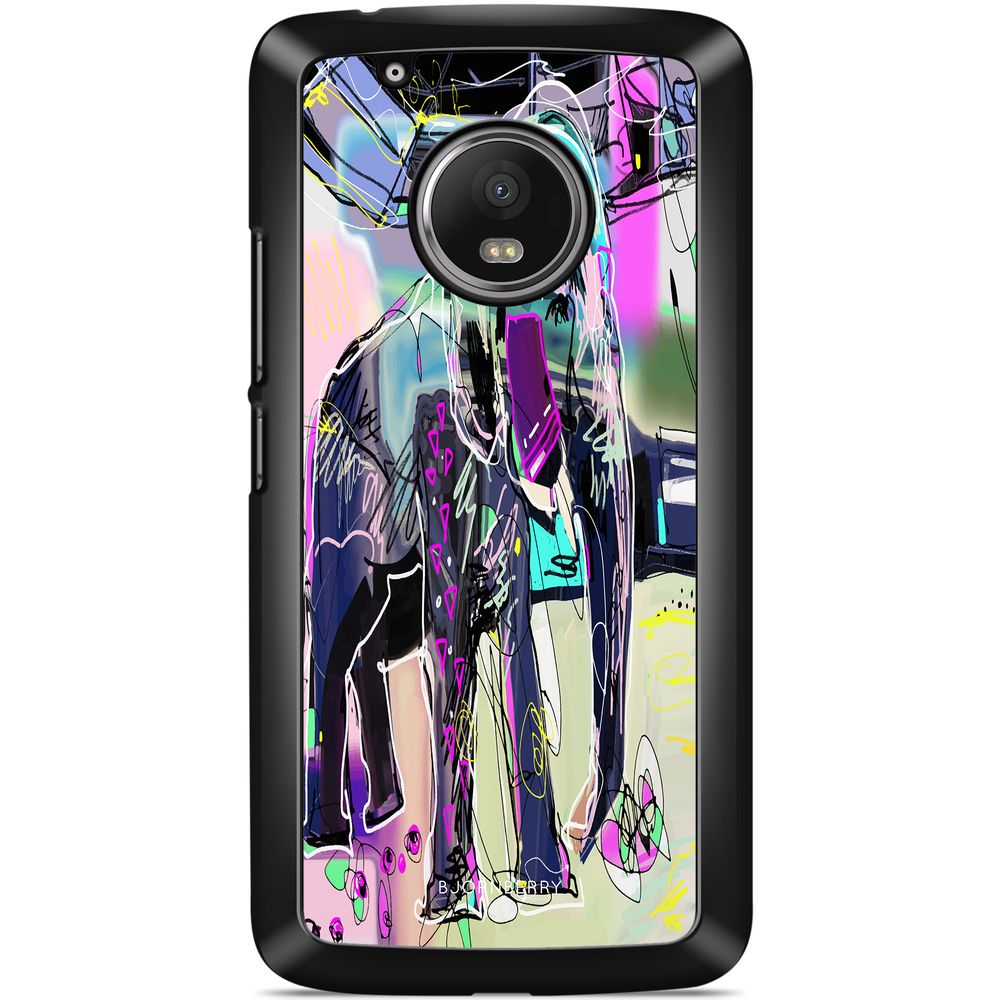 Moto G5 Plus Case - Abstract Elephant