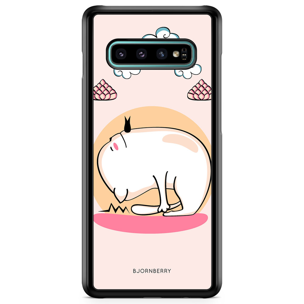 Samsung Galaxy S10 Case - Camel Pose