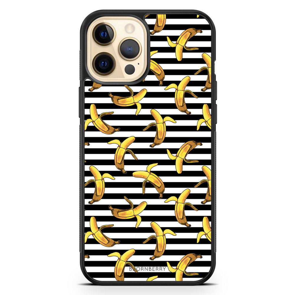 iPhone 12 Pro Max Case - Banana Pattern