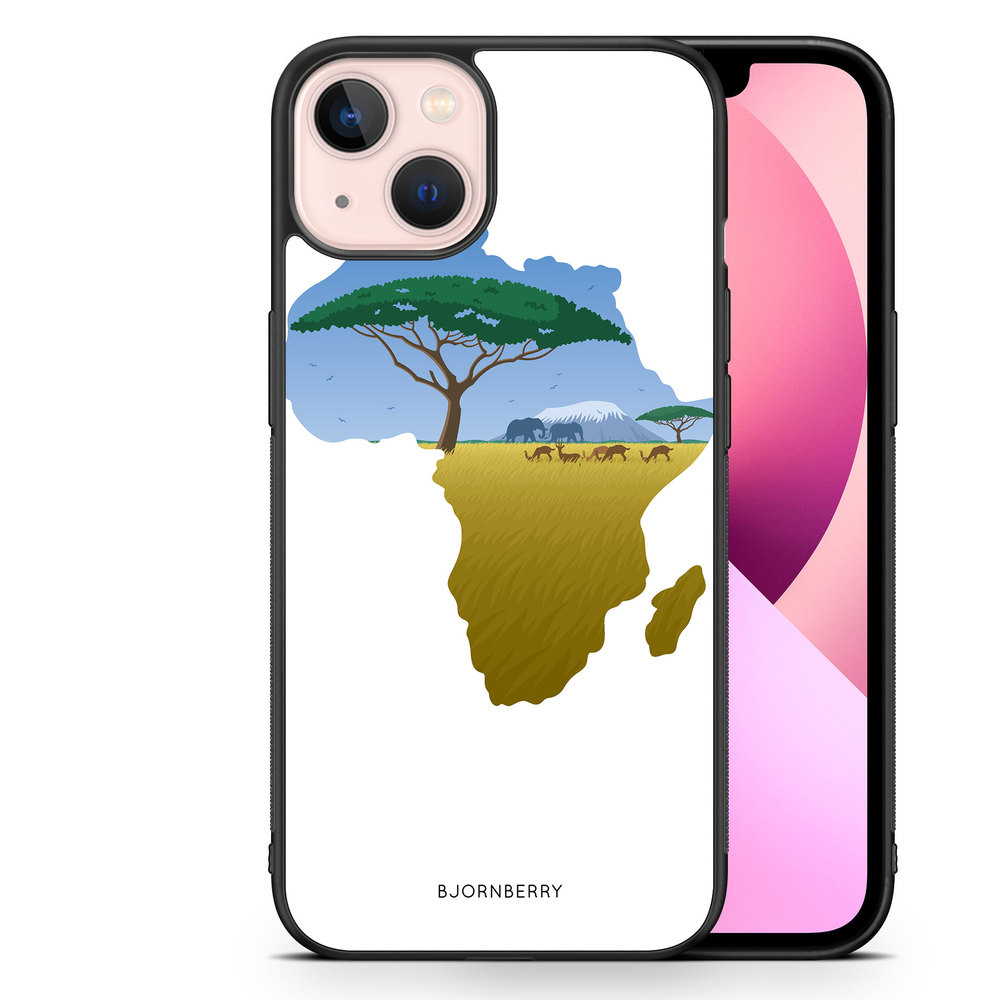 iPhone 13 Case - Africa White