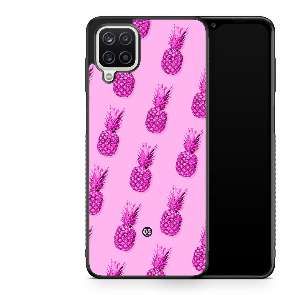 Samsung Galaxy A12 Case - Pineapple Pattern