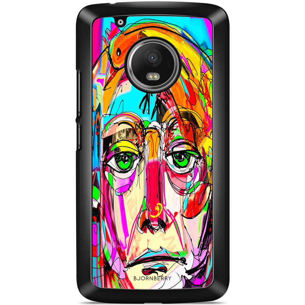 Moto G5 Plus Case - Abstract Portrait