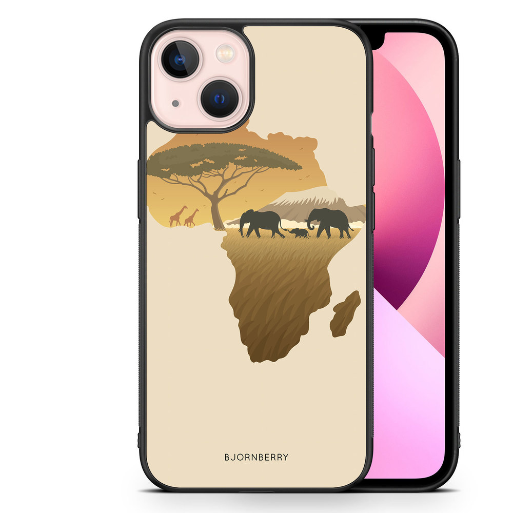 iPhone 13 Case - Africa Brown