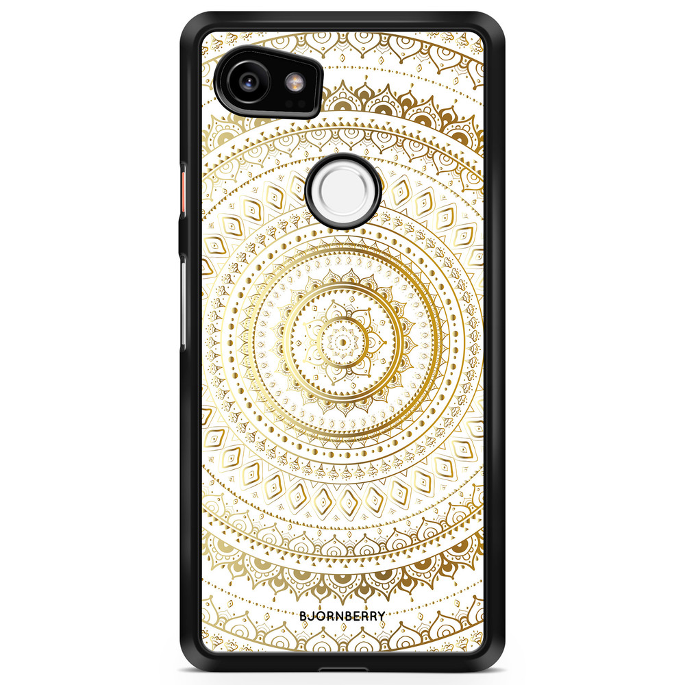 Google Pixel 2 XL Case - Gold Mandala