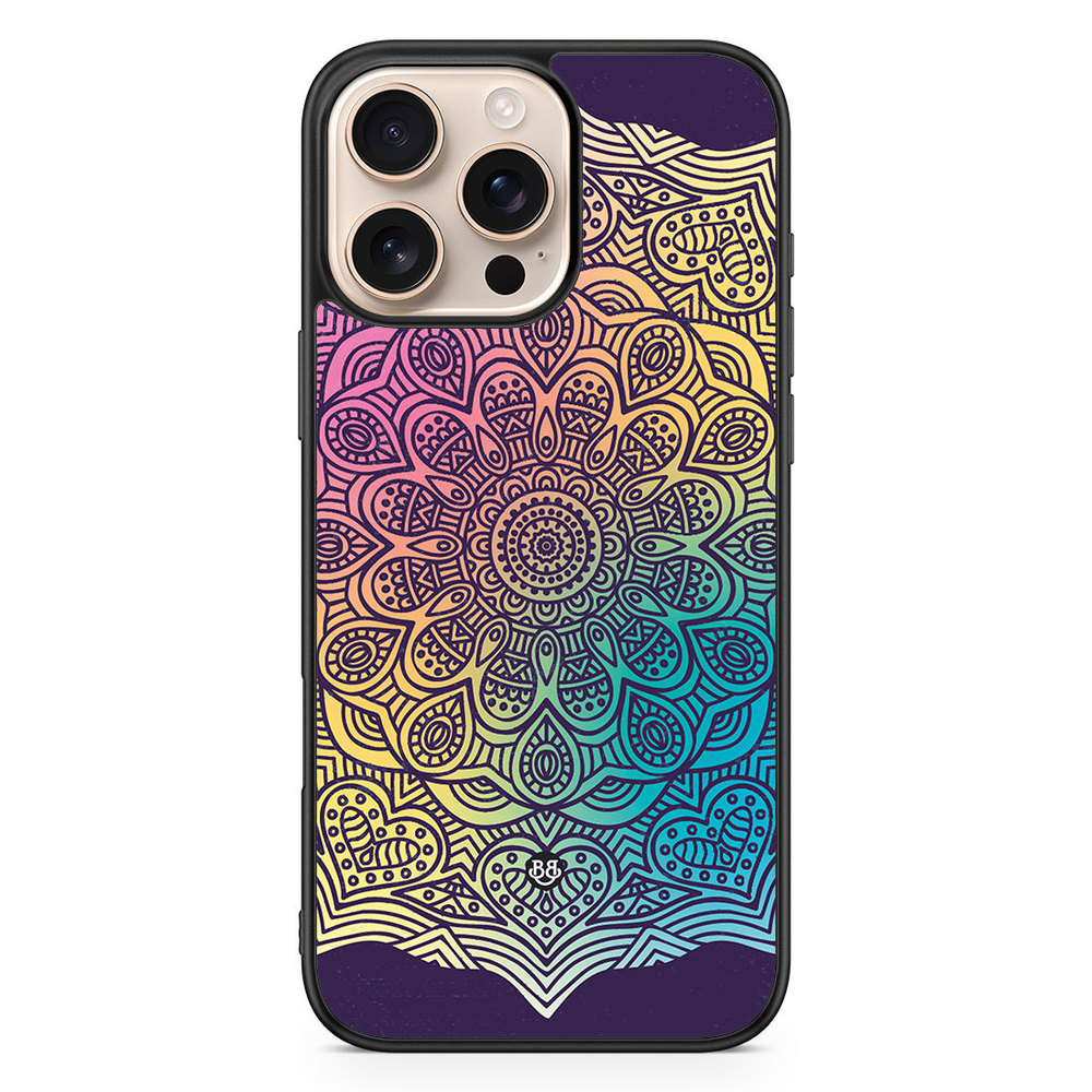 iPhone 16 Pro Max Case - Color Mandala
