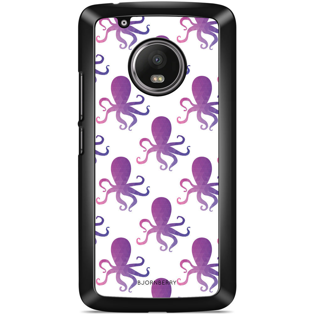 Moto G5 Plus Case - Octopus Pattern