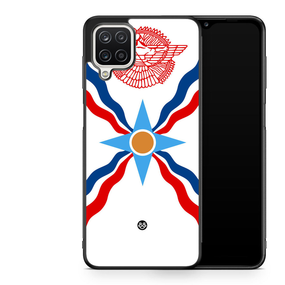 Samsung Galaxy A12 Case - Assyrian flag