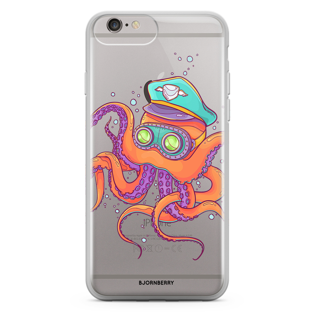 iPhone 6 Plus/6s Plus Fashion Case - Captain Octopus