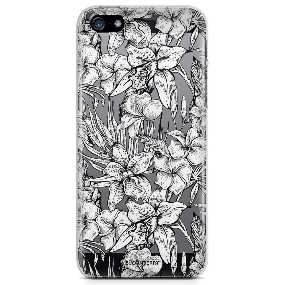iPhone 5/5S/SE (2016) TPU Case - Vintage Floral