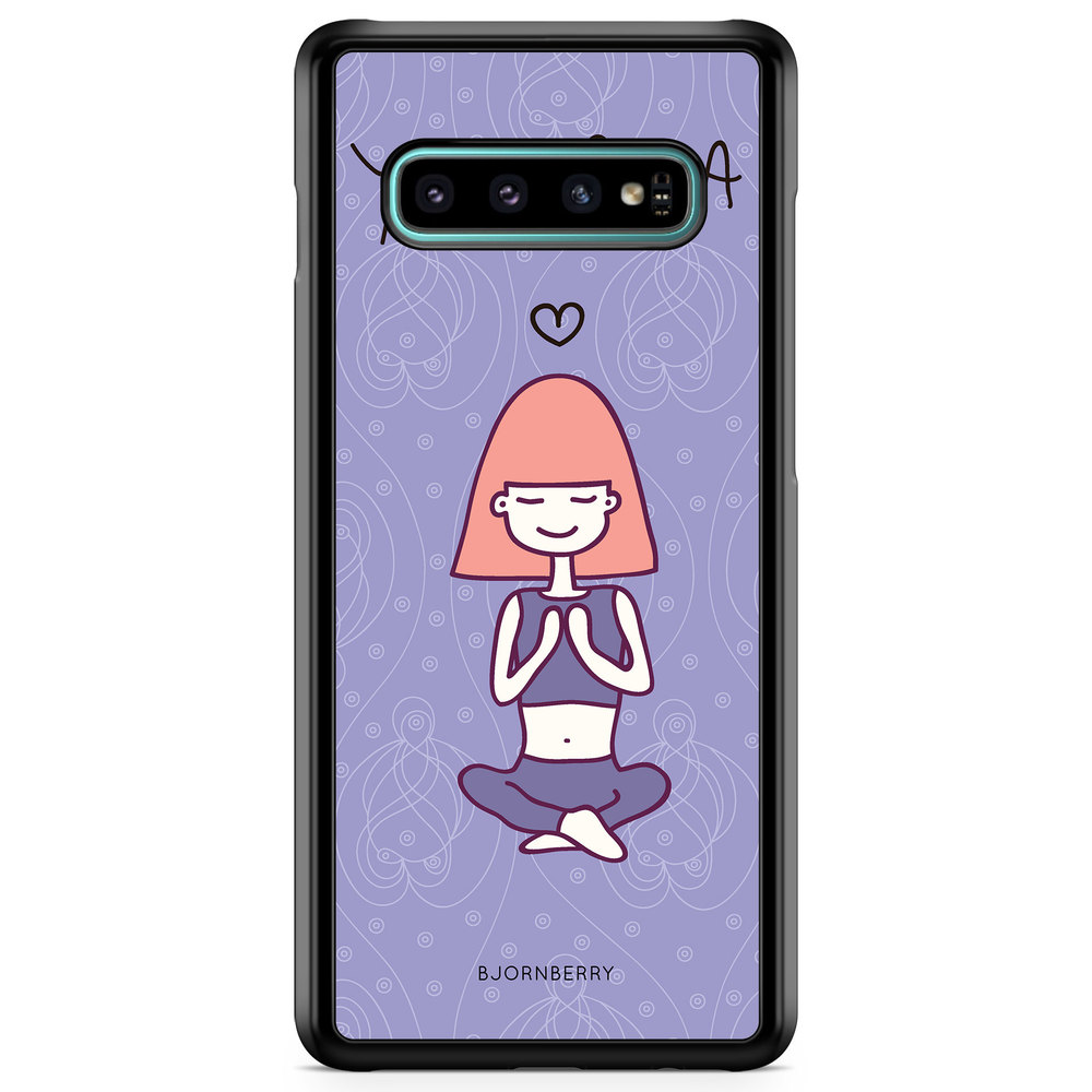 Samsung Galaxy S10 Case - Yoga Girl