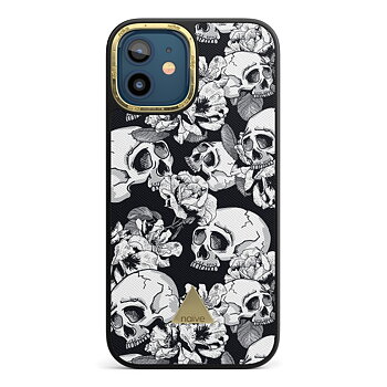 Naive iPhone 12 Case - Skulls & Roses