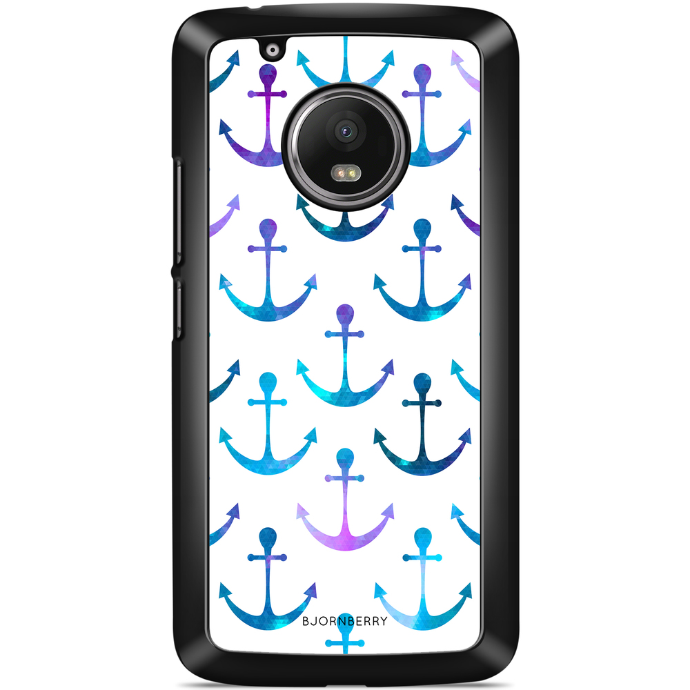Moto G5 Plus Case - Anchor Pattern