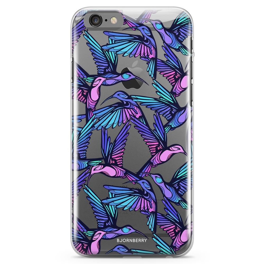 iPhone 6 Plus/6s Plus TPU Case - Hummingbirds