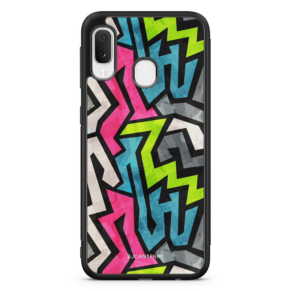 Samsung Galaxy A20e Case - Grunge Graffiti