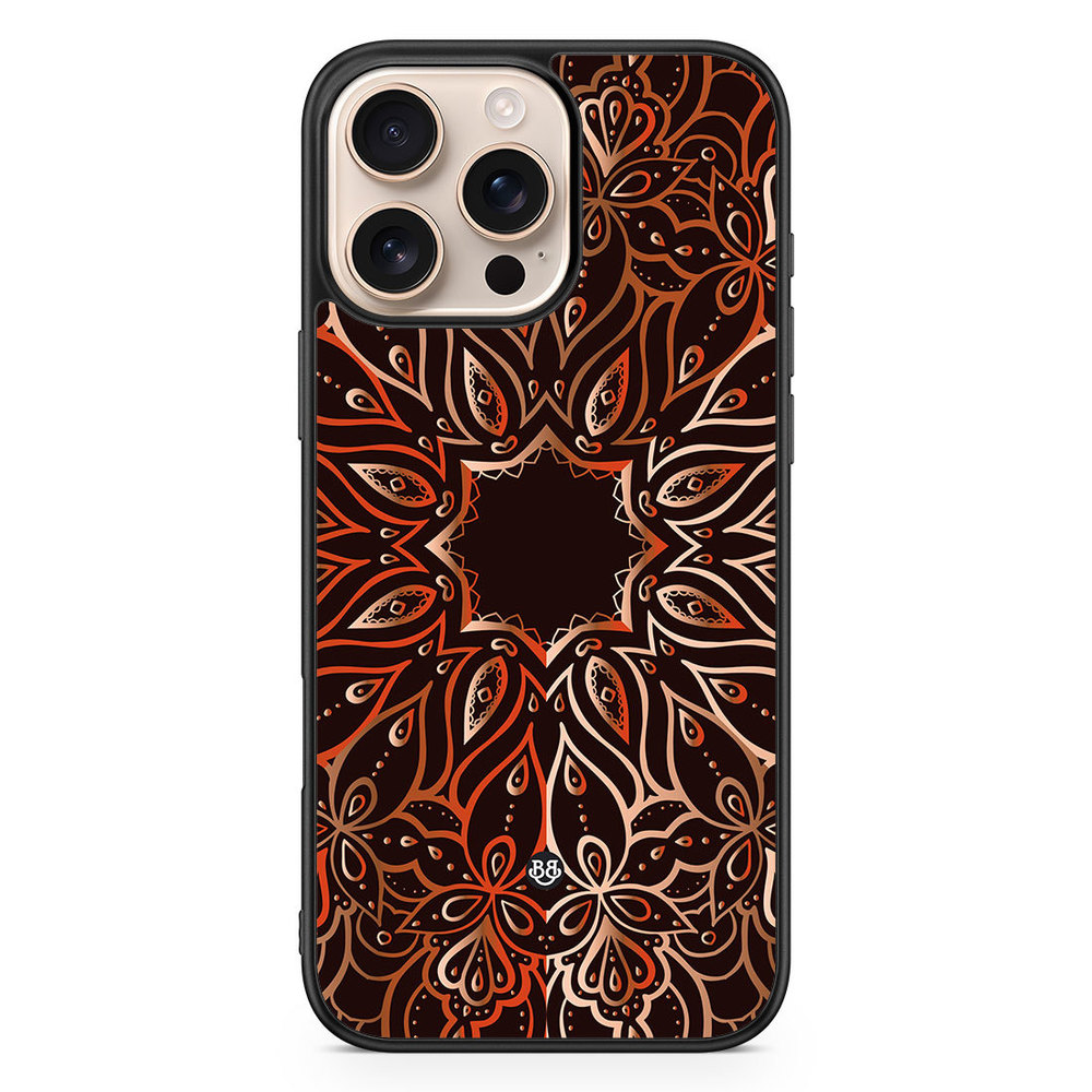 iPhone 16 Pro Max Case - Bronze Mandala