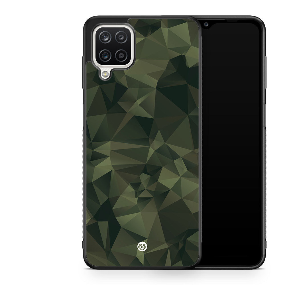 Samsung Galaxy A12 Case - Abstract Camo