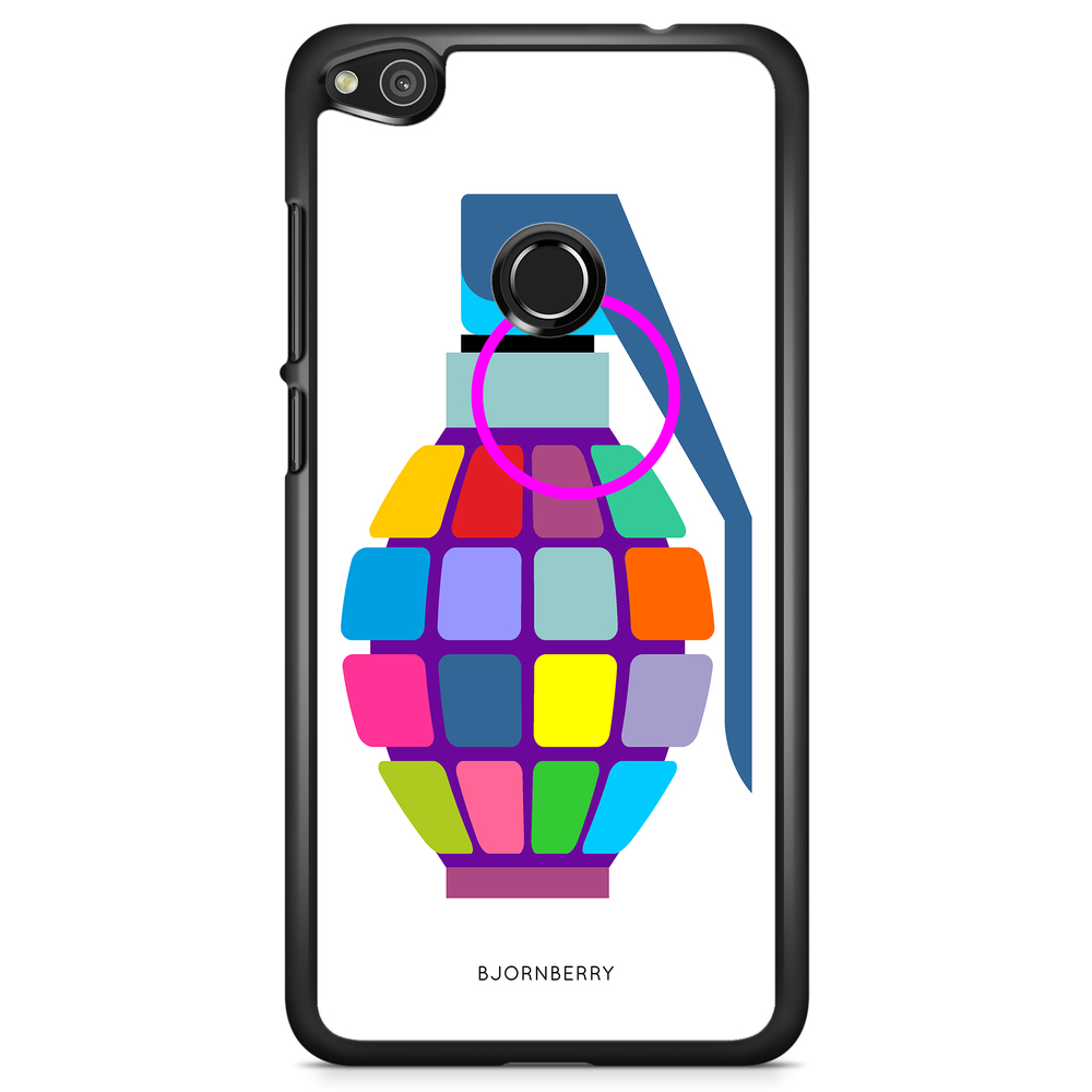 Huawei Honor 8 Lite Case - Color Hand Granade