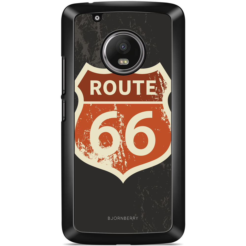 Moto G5 Plus Case - Route 66
