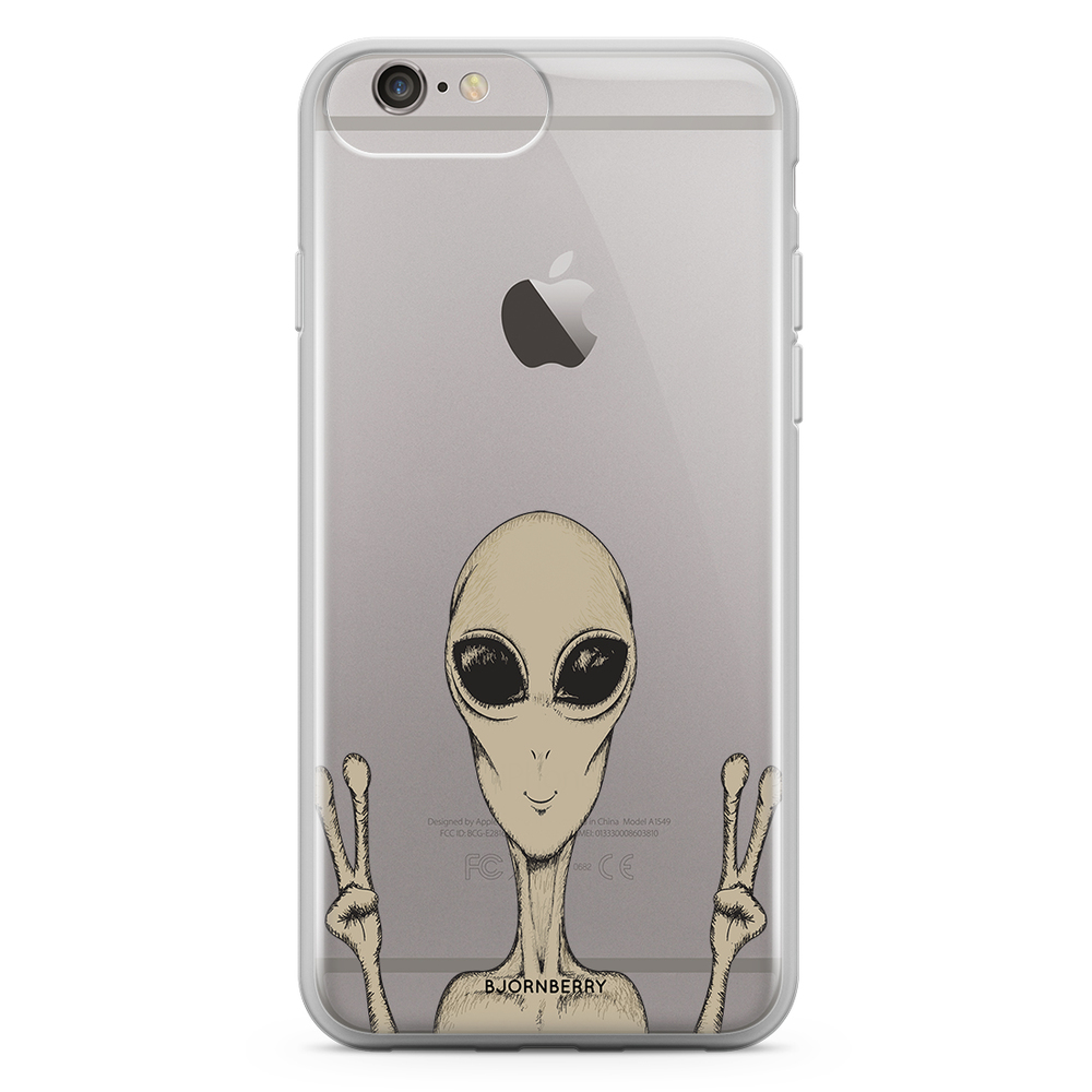 iPhone 6 Plus/6s Plus Fashion Case - Peace Alien