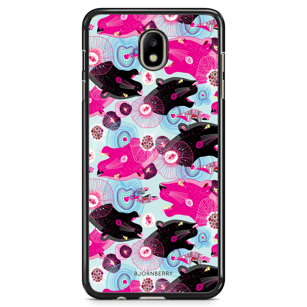 Samsung Galaxy J7 (2017) Case - Panther Pattern