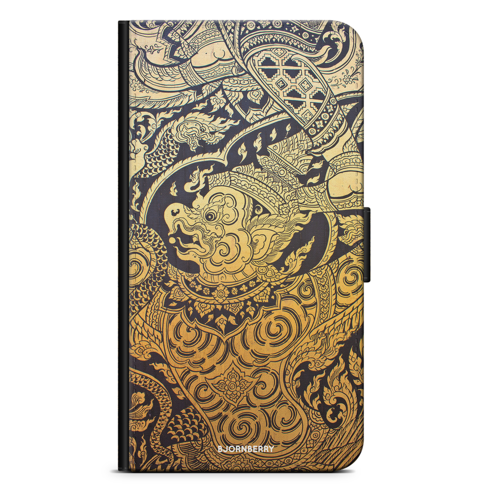 Huawei P10 Wallet Case - Gold Thai