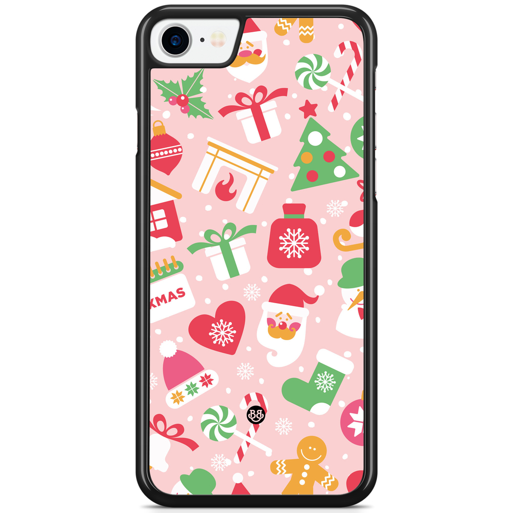 iPhone 7 Case - Pink Christmas