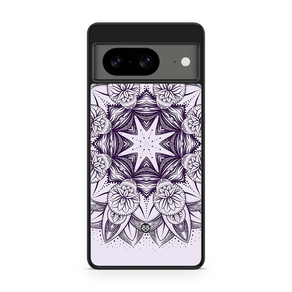 Google Pixel 8 Case - Purple Mandala