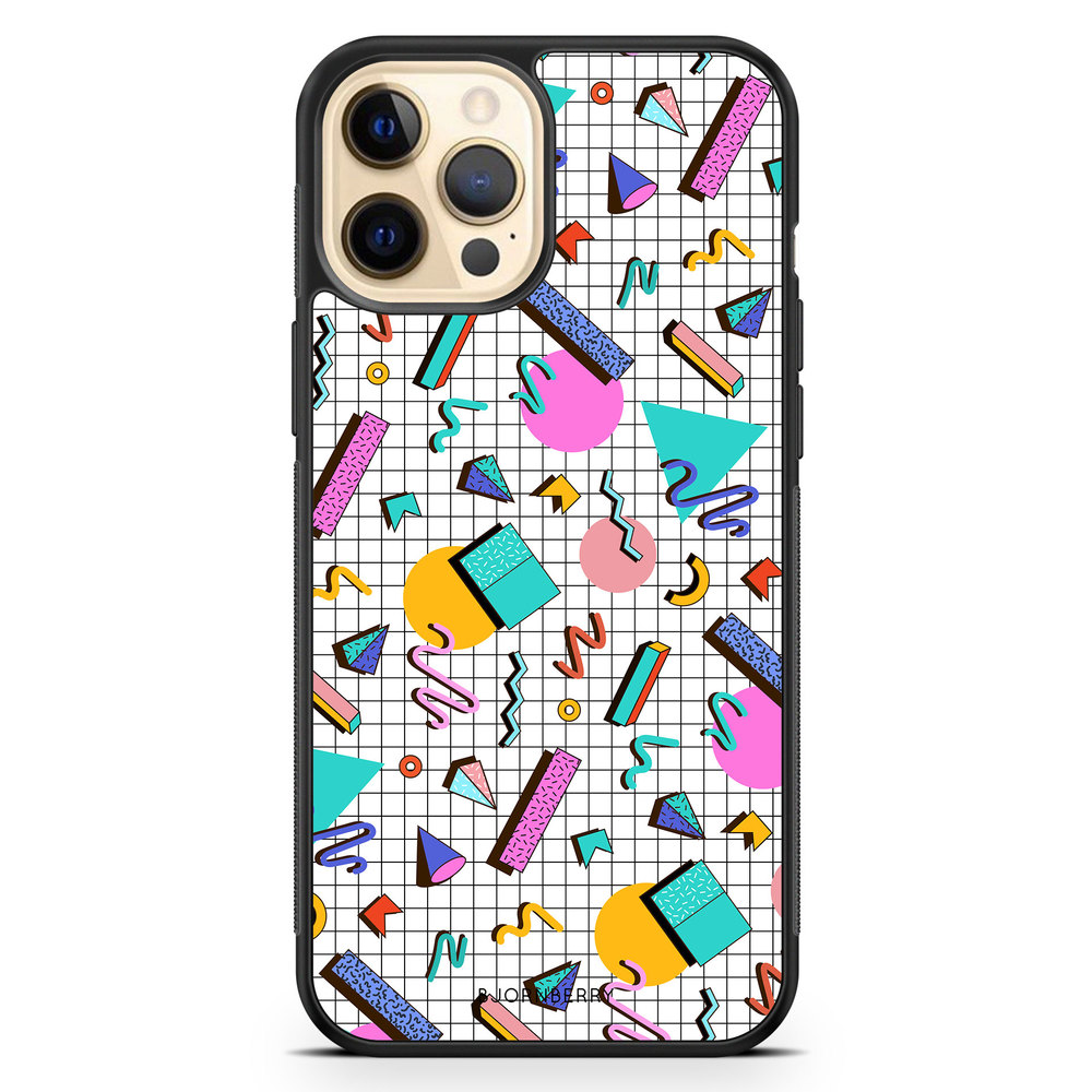 iPhone 12 Pro Max Case - 80s Pattern