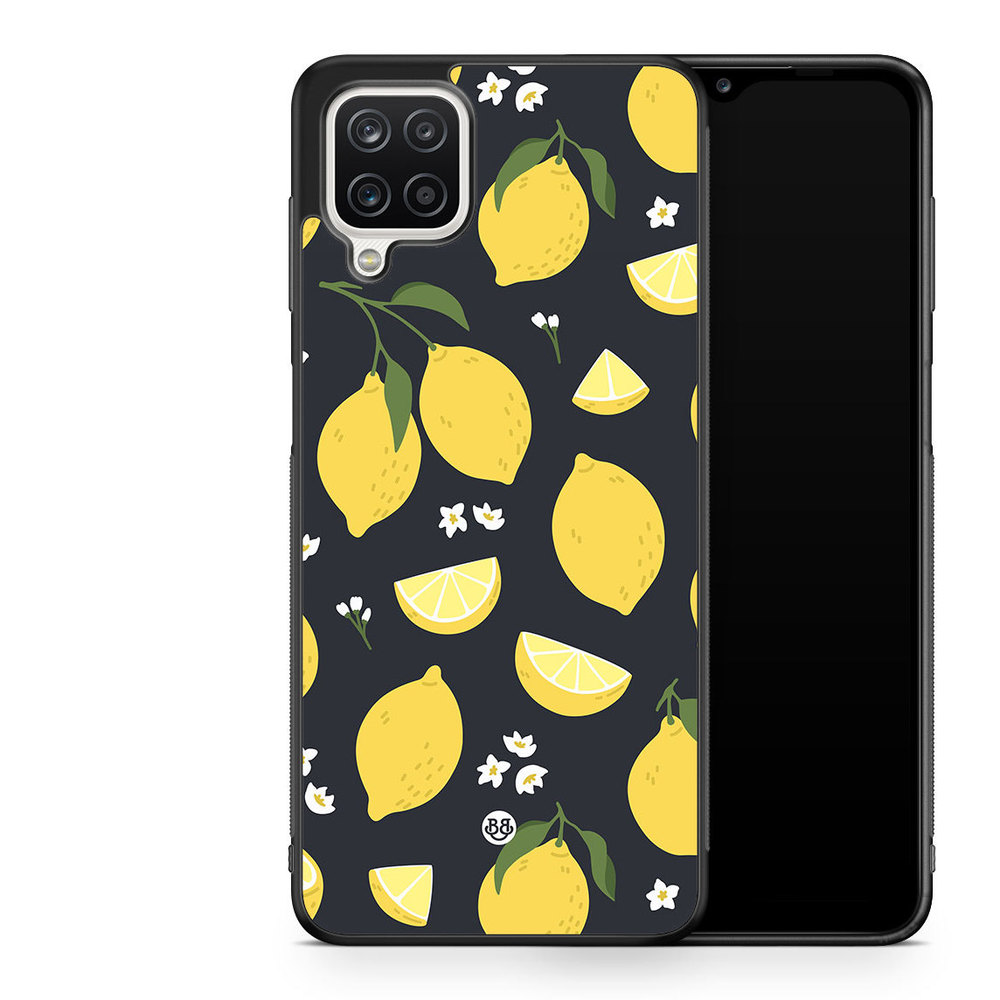Samsung Galaxy A12 Case - Lemons