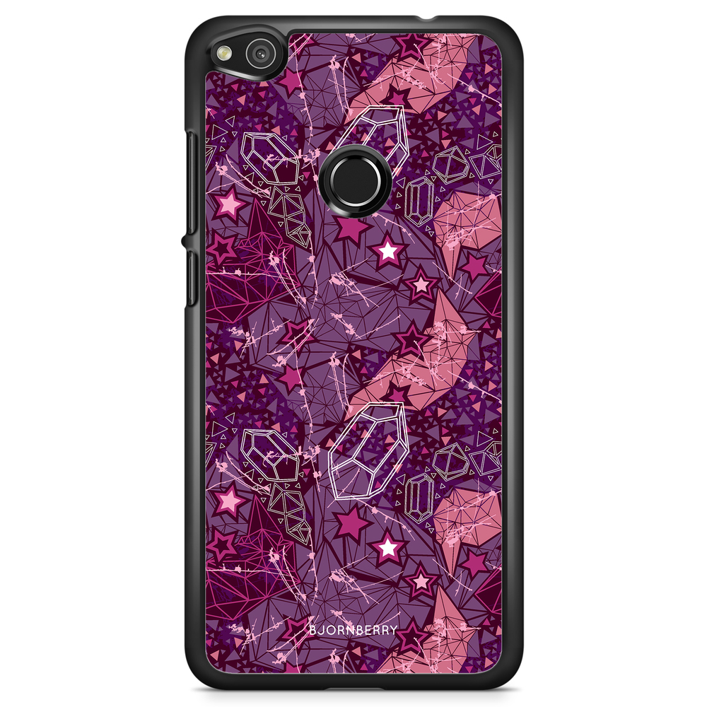 Huawei Honor 8 Lite Case - Purple Stars