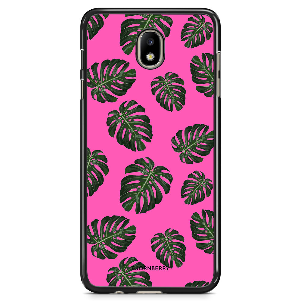 Samsung Galaxy J7 (2017) Case - Monstera Pink