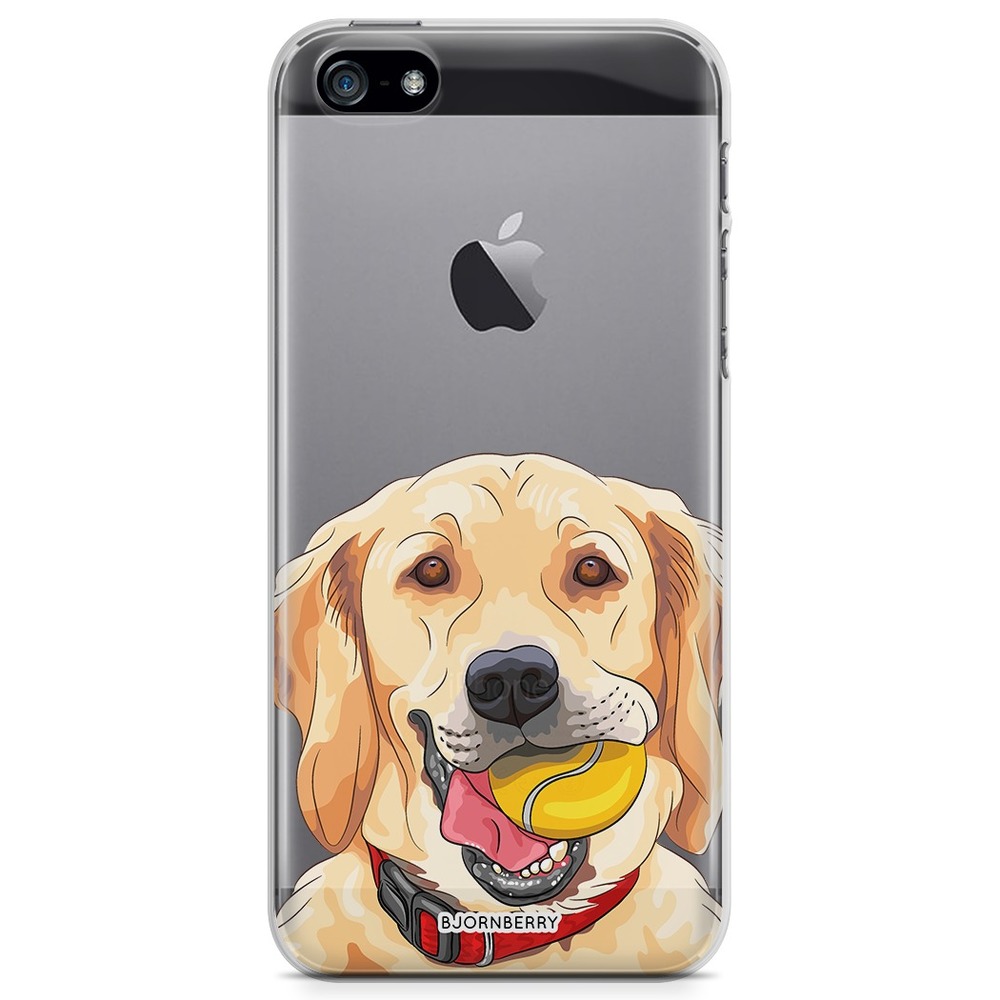 iPhone 5/5S/SE (2016) TPU Case - Golden Retriever