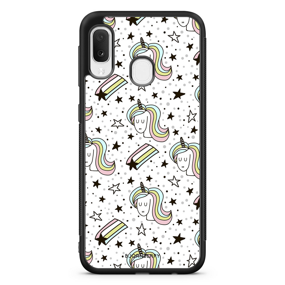 Samsung Galaxy A20e Case - Unicorn Pattern