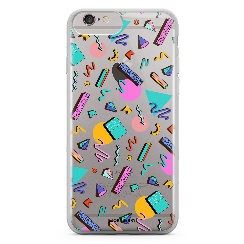 iPhone 6 Plus/6s Plus Fashion Case - 80s Pattern