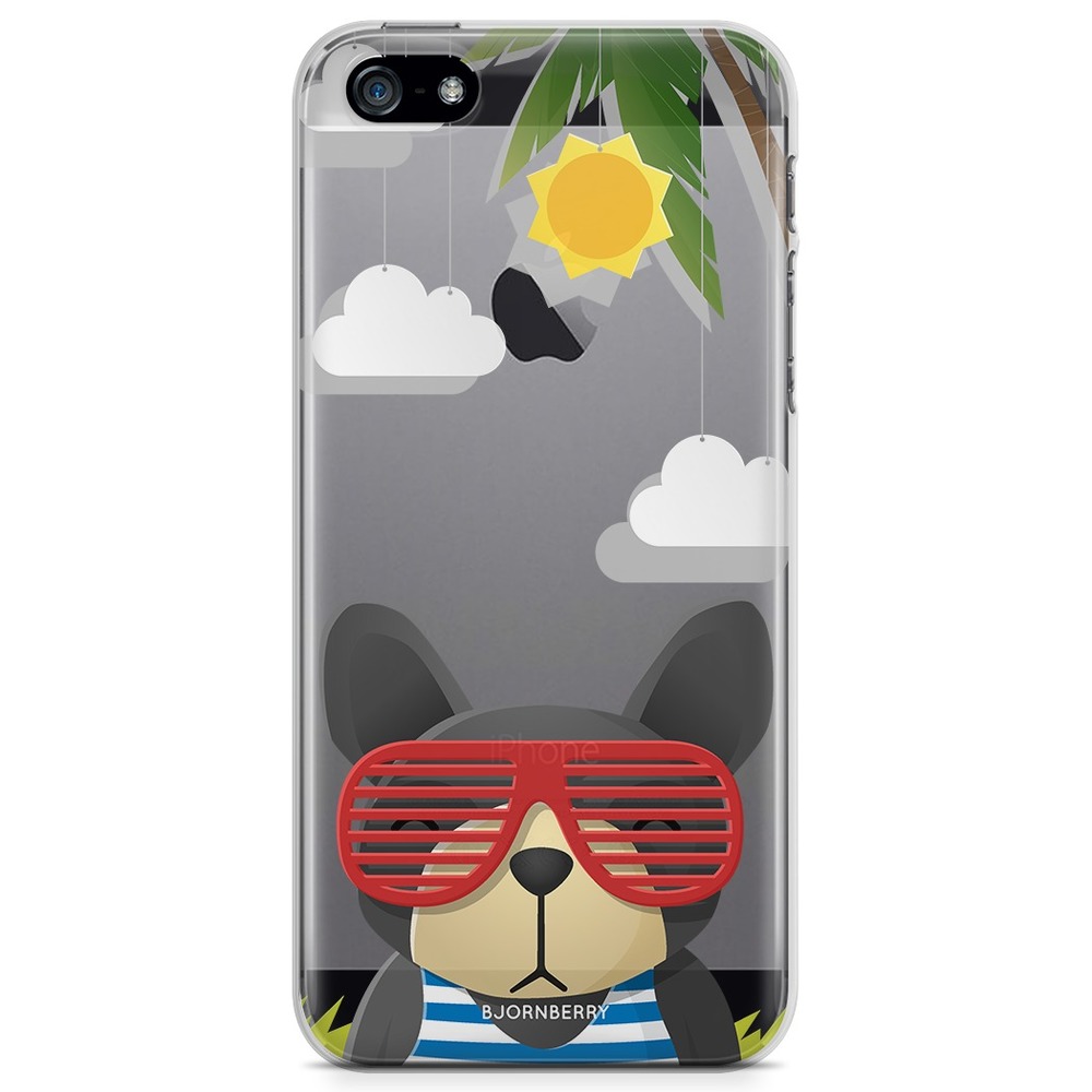 iPhone 5/5S/SE (2016) TPU Case - Summer Dog