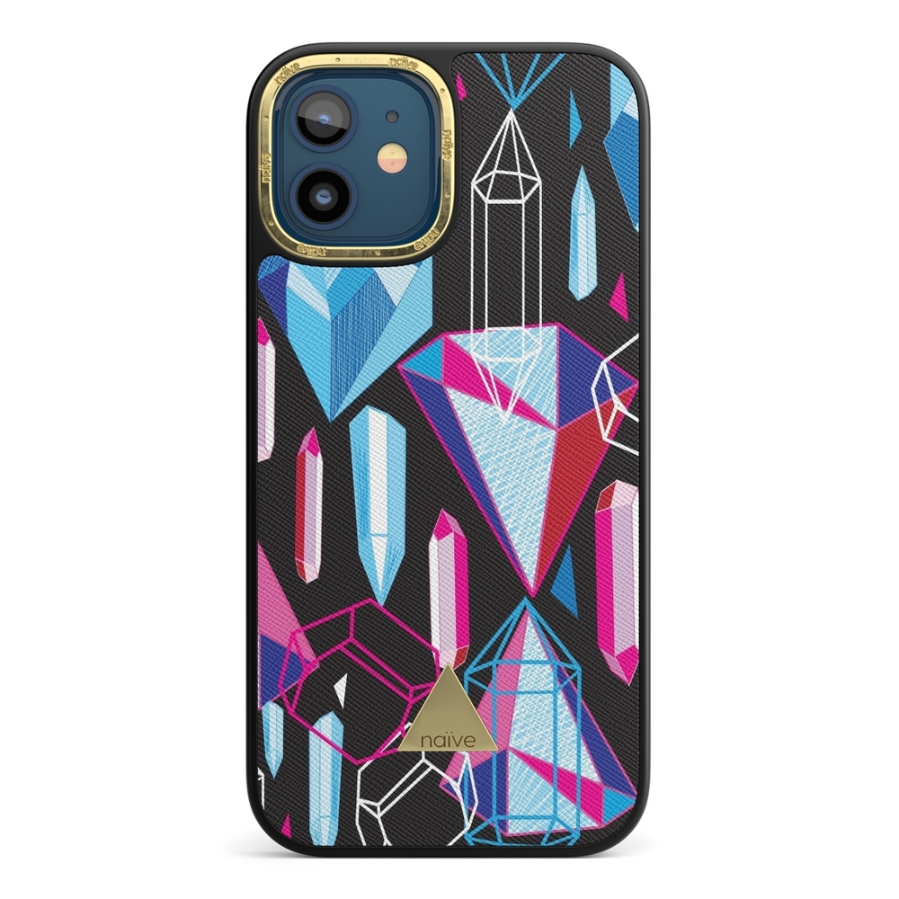Naive iPhone 12 Case - Diamonds