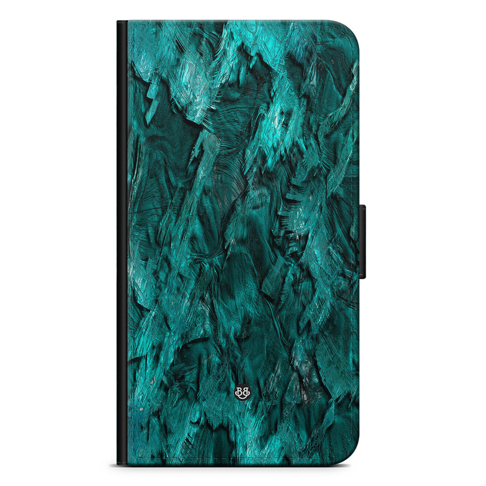 Xiaomi 12 Pro Wallet Case - Green Crystal