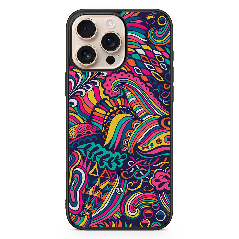 iPhone 16 Pro Max Case - Abstract Floral