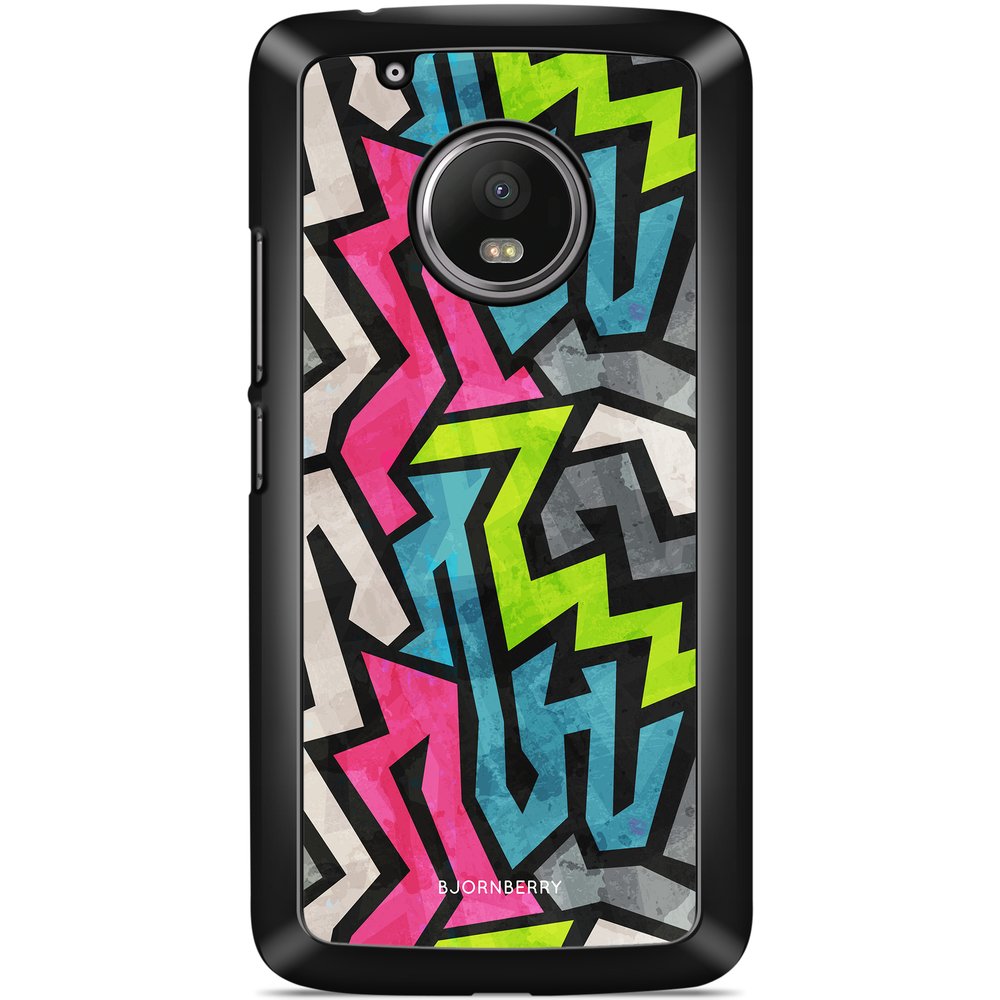 Moto G5 Plus Case - Grunge Graffiti
