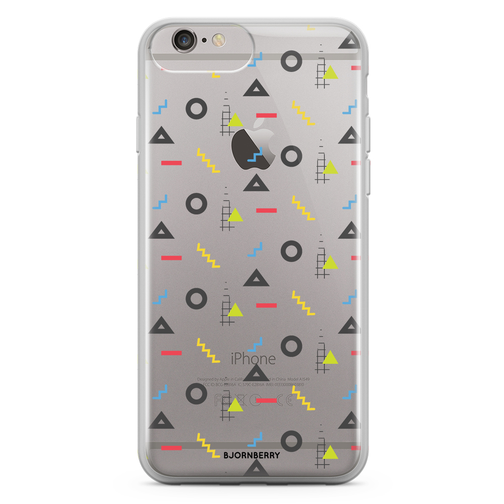 iPhone 6 Plus/6s Plus Fashion Case - 80s Pattern