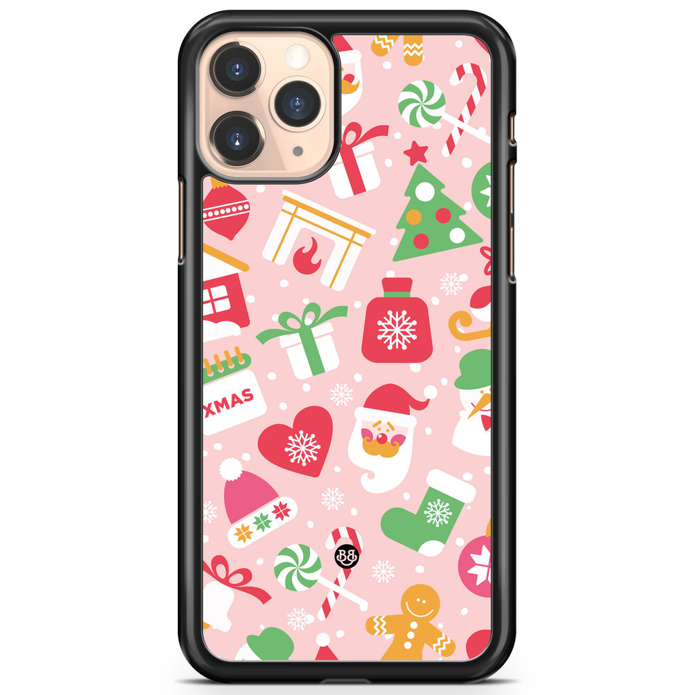 iPhone 11 Pro Max Case - Pink Christmas