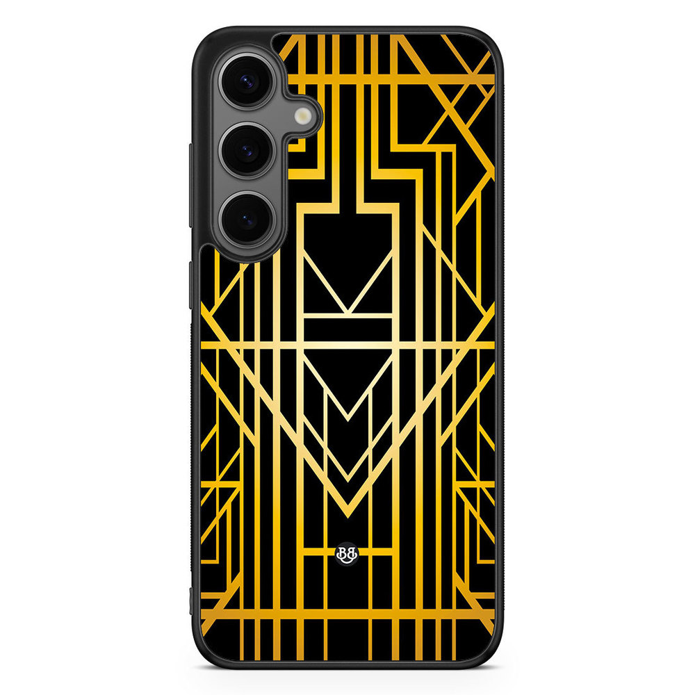 Samsung Galaxy S24 Plus Case - Golden pattern