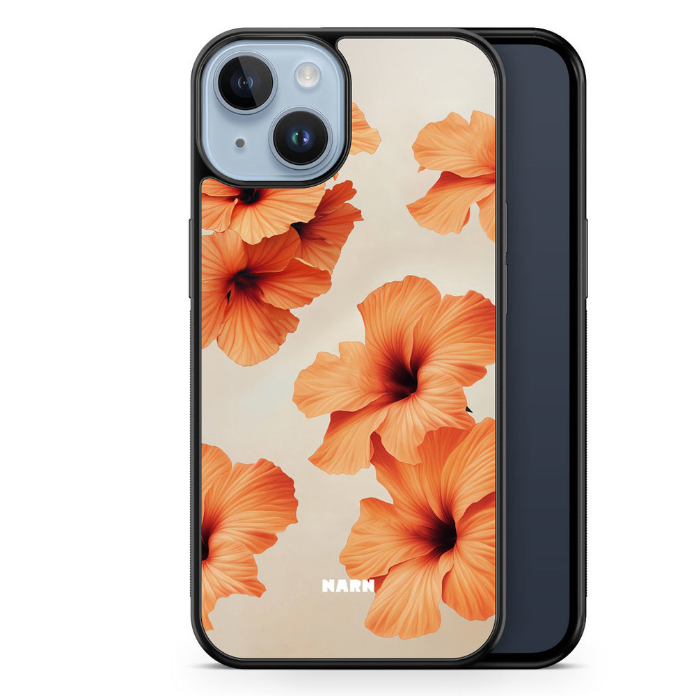 iPhone 14 Plus Case - Hibiscus Era - Papaya