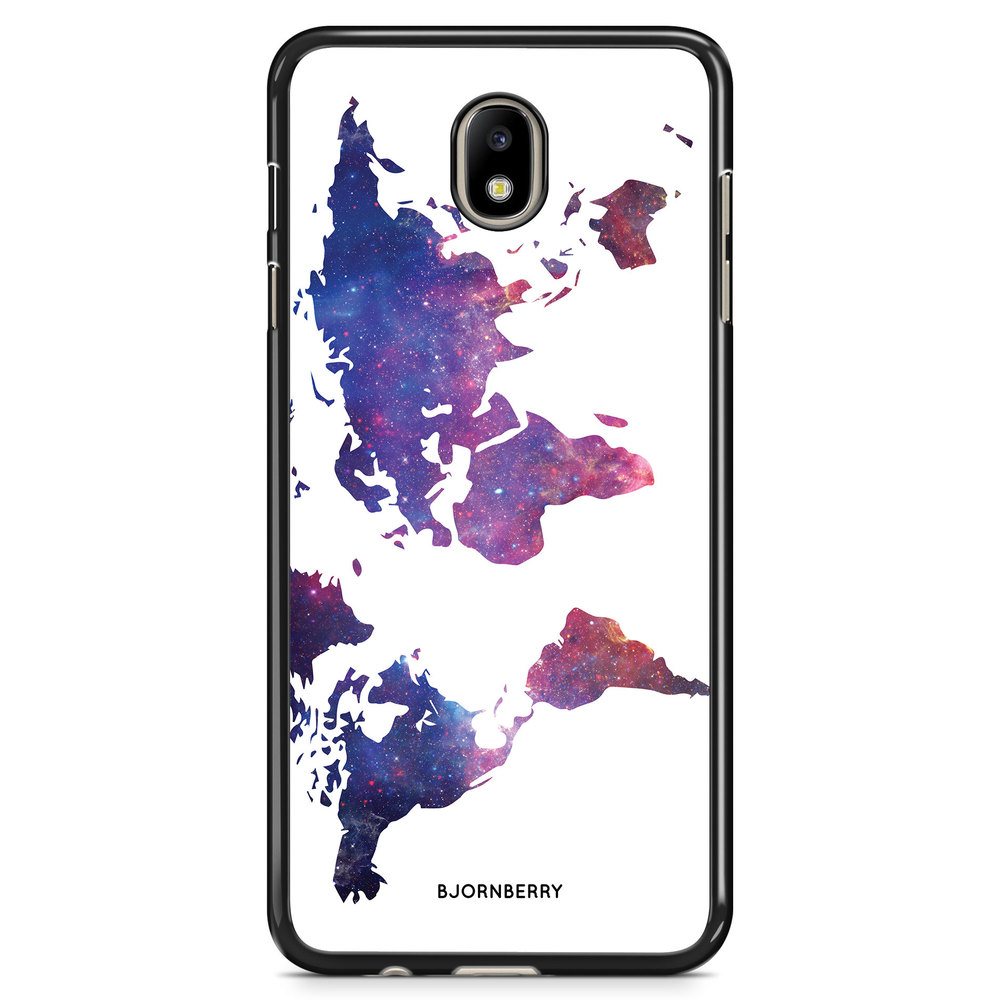 Samsung Galaxy J7 (2017) Case - World Map Space