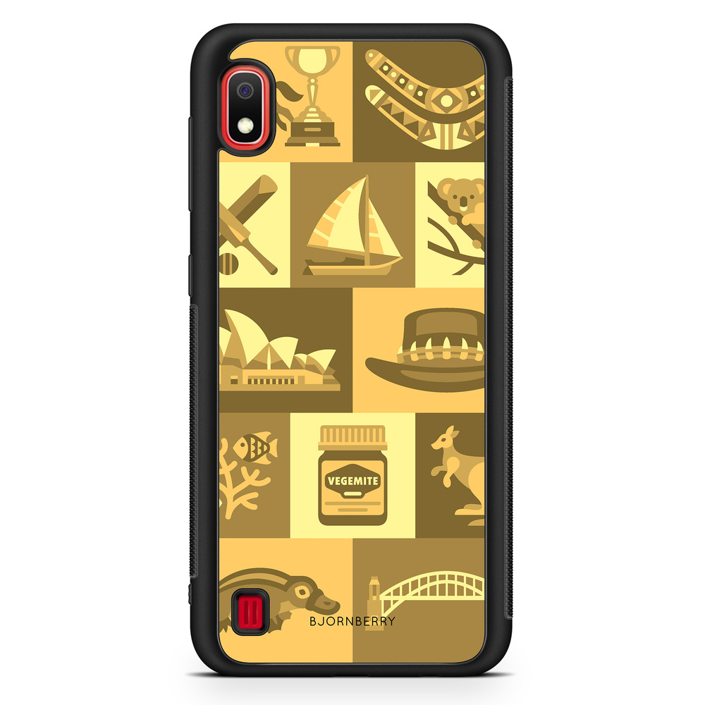 Samsung Galaxy A10 Case - Australian Pattern