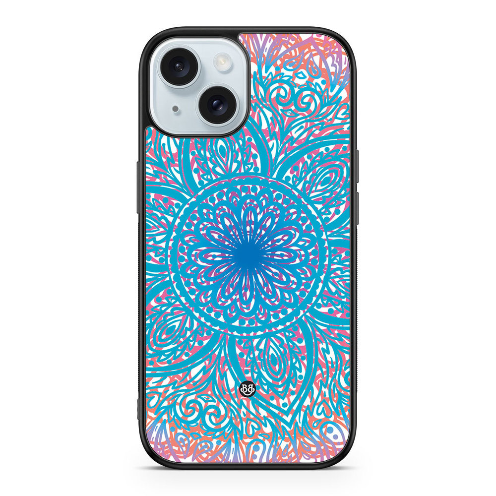 iPhone 15 Case - Pastel Mandala