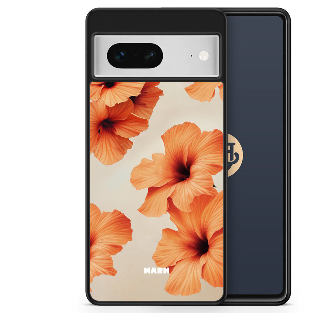 Google Pixel 7 Case - Hibiscus Era - Papaya