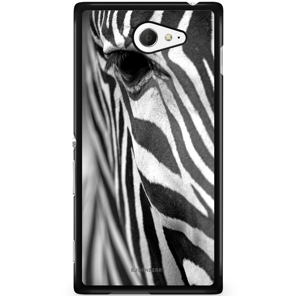Sony Xperia M2 Aqua Case - Zebra Eye